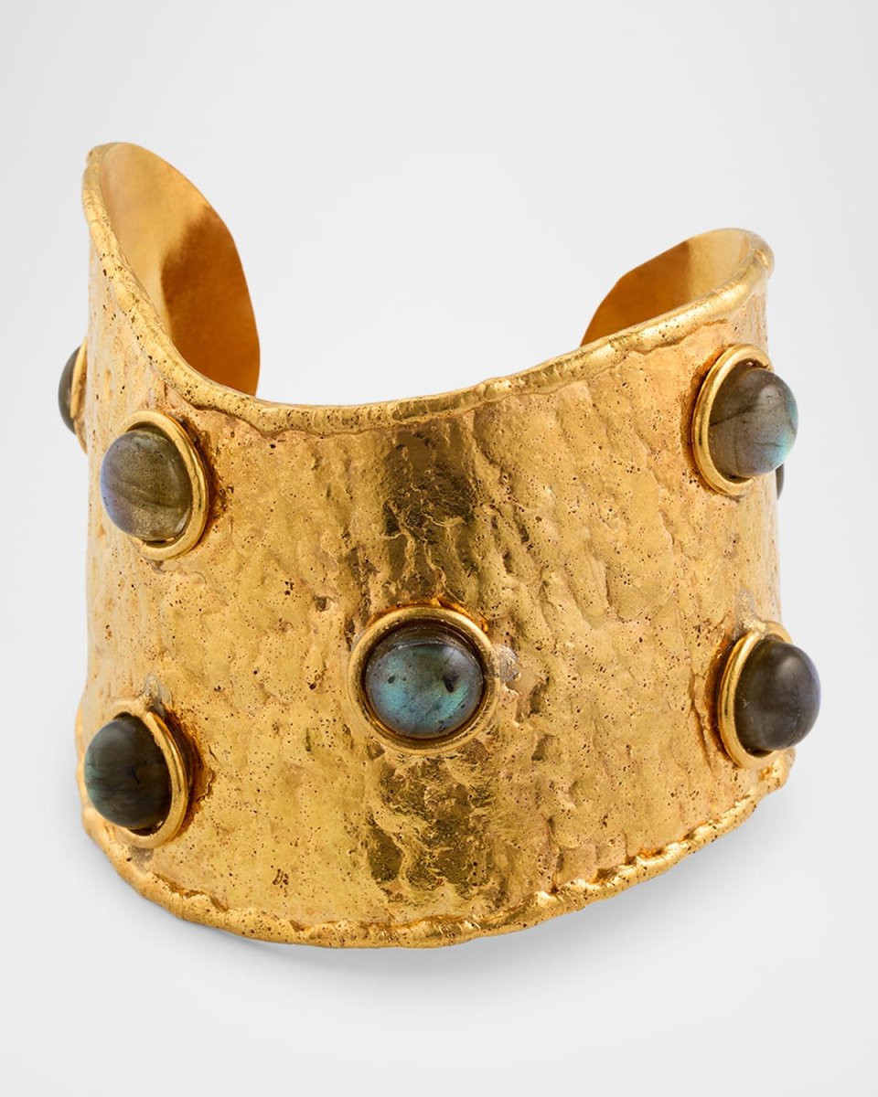Flowll Labradorite Cuff Bracelet